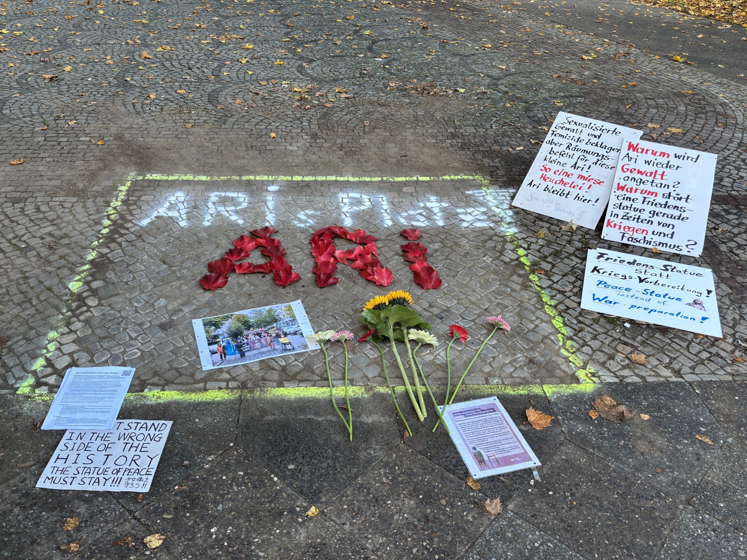Aris ehemaliger Standort an der Ecke Birkenstraße und Bremer Straße